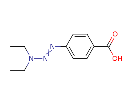 Benzoic acid,4-(3,3-diethyl-1-triazen-1-yl)- cas  6975-82-2
