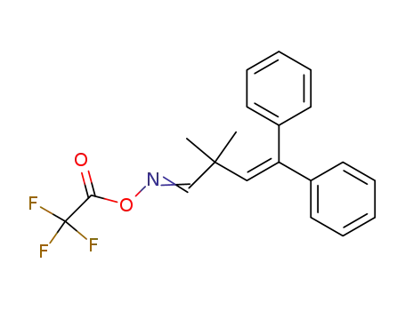 2,2-dimethyl-4,4-diphenylbut-3-enal O-trifluoroacetyloxime