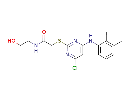 Molecular Structure of 65089-17-0 (Pirinixil)