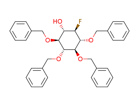 (1S,2S,3R,4S,5R,6R)-2,3,4,5-Tetrakis-benzyloxy-6-fluoro-cyclohexanol