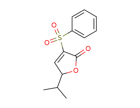 5-isopropyl-3-(phenylsulfonyl)-2(5H)-furanone
