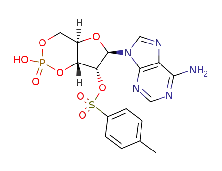 Molecular Structure of 77056-11-2 (2'-O-Tosyl cAMP)