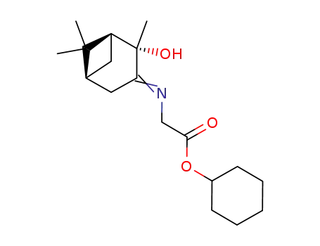 [(1S,2S,5S)-2-Hydroxy-2,6,6-trimethyl-bicyclo[3.1.1]hept-(3E)-ylideneamino]-acetic acid cyclohexyl ester