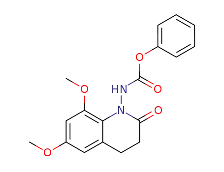 Molecular Structure of 156141-49-0 (phenyl (6,8-dimethoxy-2-oxo-1,2,3,4-tetrahydroquinolin-1-yl)carbamate)