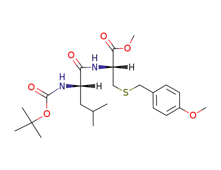 N-t-Boc-Leu-(p-MeOBzl)Cys-OMe