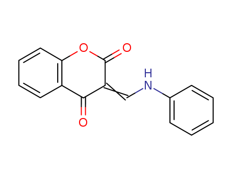 3-(anilinomethylidene)chroman-2,4-dione cas  52281-05-7