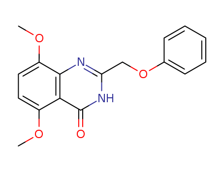 4-1H-QUINAZOLINONE,5,8-DIMETHOXY-2-(PHENOXYMETHYL)-