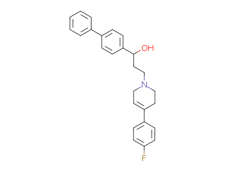 1(2H)-PYRIDINEPROPANOL,3,6-DIHYDRO-A-(1,1'-BIPHENYL)-4-YL-4-(4-FLUOROPHENYL)-CAS