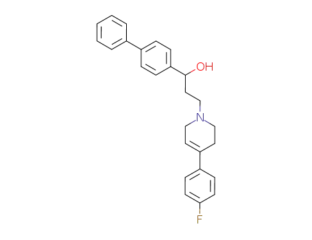 3,6-Dihydro-alpha-(1,1'-biphenyl)-4-yl-4-(4-fluorophenyl)-1(2H)-pyridinepropanol
