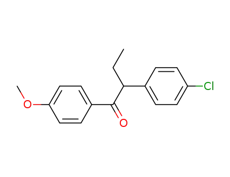 2-(4-Chloro-phenyl)-1-(4-methoxy-phenyl)-butan-1-one