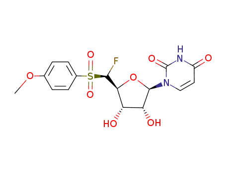 5'-deoxy-5'(R)-fluoro-<(4-methoxyphenyl)sulfonyl>uridine