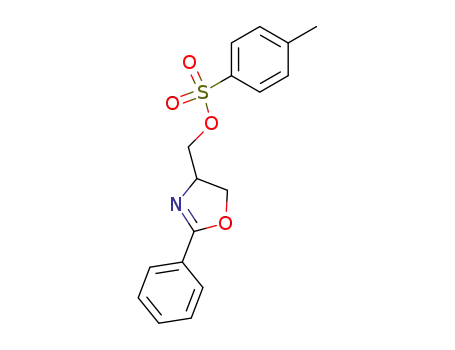 4-Oxazolemethanol, 4,5-dihydro-2-phenyl-, 4-methylbenzenesulfonate
(ester)