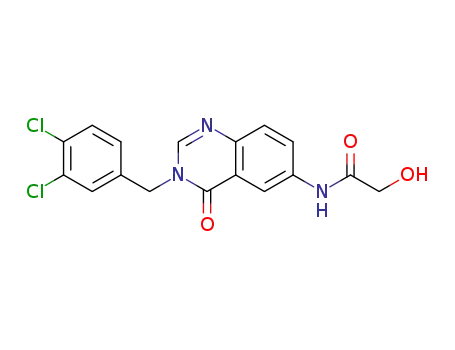 3-(3,4-dichlorobenzyl)-4-oxo-3,4-dihydroquinazolin-6-ylcarbaMic acid