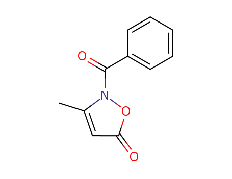 5(2H)-Isoxazolone, 2-benzoyl-3-methyl-