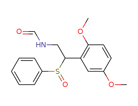N-<2-(phenylsulfinyl)-2-(2,5-dimethoxyphenyl)ethyl>formamide