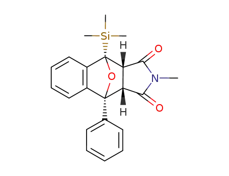 endo-4,9-epoxy-2-methyl-4-phenyl-3a,4,9,9a-tetrahydro-9-(trimethylsilyl)-1H-benz<f>isoindole-1,3(2H)-dione