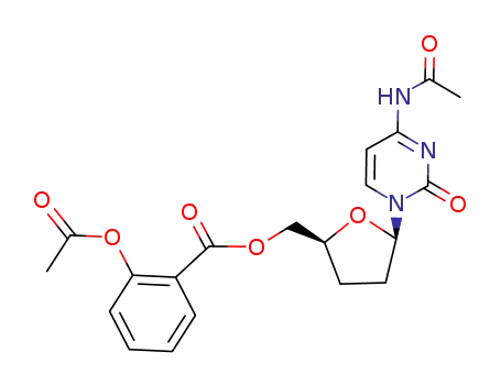 Cytidine, N-acetyl-2',3'-dideoxy-, 5'-[2-(acetyloxy)benzoate]