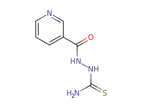 3-Pyridinecarboxylic acid, 2-(aminothioxomethyl)hydrazide