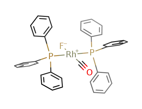carbonyl{bis(triphenylphosphine)}rhodium(I) fluoride