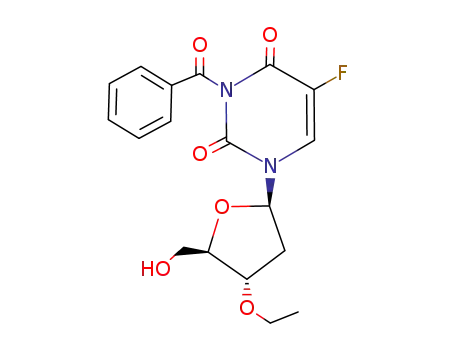 N<sup>3</sup>-benzoyl-2'-deoxy-3'-O-ethyl-5-fluorouridine
