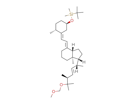 25-<(methoxymethyl)oxy>-10(R),19-dihydro-(5E)-3-epivitamin D<sub>2</sub> tert-butyldimethylsilyl ether