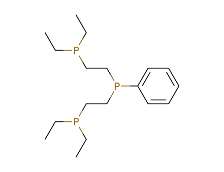 Molecular Structure of 102747-21-7 (Phosphine, bis[2-(diethylphosphino)ethyl]phenyl-)