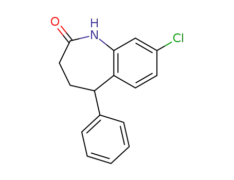 5-phenyl-8-chloro-2,3,4,5-tetrahydro-1H-1-benzazepin-2-one