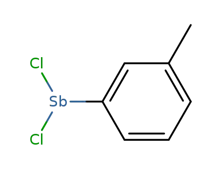 Molecular Structure of 165269-23-8 (m-tolylantimony dichloride)