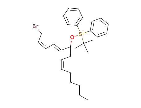 1-bromo-6-<(tert-butyldiphenylsilyl)oxy>-2,4,8-tetradecatriene