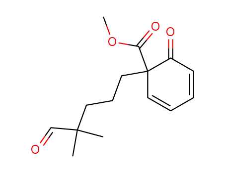 2,4-Cyclohexadiene-1-carboxylic acid,
1-(4,4-dimethyl-5-oxopentyl)-6-oxo-, methyl ester