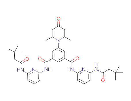 1-{3,5-bis[(6-(3,3-dimethyl)butyrylamino)pyridin-2-yl]carbamoyl}phenyl-2,6-dimethyl-4-pyridone