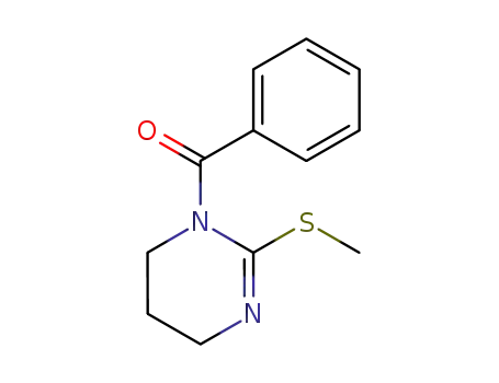Pyrimidine, 1-benzoyl-1,4,5,6-tetrahydro-2-(methylthio)-