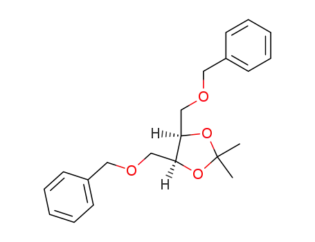 (4R,5S)-4,5-bis((benzyloxy)methyl)-2,2-dimethyl-1,3-dioxolane