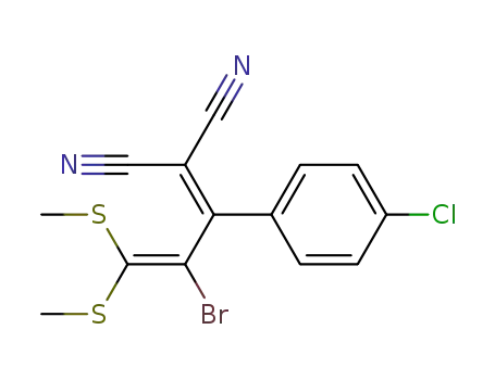 Propanedinitrile,
[2-bromo-1-(4-chlorophenyl)-3,3-bis(methylthio)-2-propenylidene]-