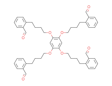 1,2,4,5-Tetrakis<4-(2-formylphenyl)butyloxy>benzene