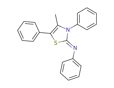 (4-METHYL-3,5-DIPHENYL-3H-THIAZOL-2-YLIDENE)-PHENYL-AMINE