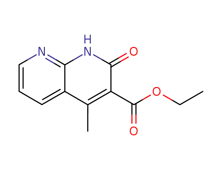 ethyl 4-methyl-1,8-naphthyridin-(1H)2-one-3-carboxylate