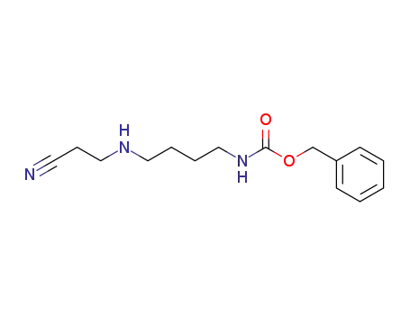 N-(Carbobenzoxybutyl)-2-cyanoethylamine