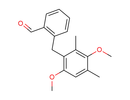 2-(2-formylbenzyl)-1,4-dimethoxy-3,5-dimethylbenzene
