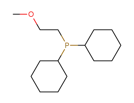 Molecular Structure of 115505-11-8 (Phosphine, dicyclohexyl(2-methoxyethyl)-)