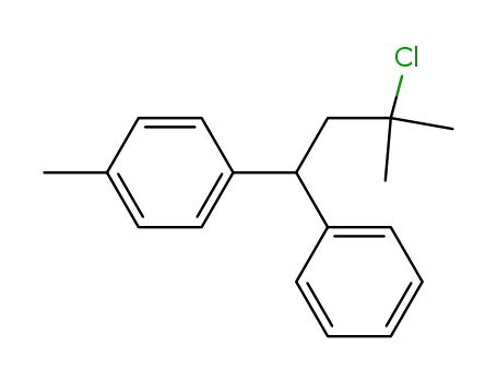 3-Chlor-3-methyl-1-(4-methylphenyl)-1-phenylbutan