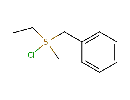 Molecular Structure of 51657-50-2 (Isopropylmethylphenylchlorosilane)