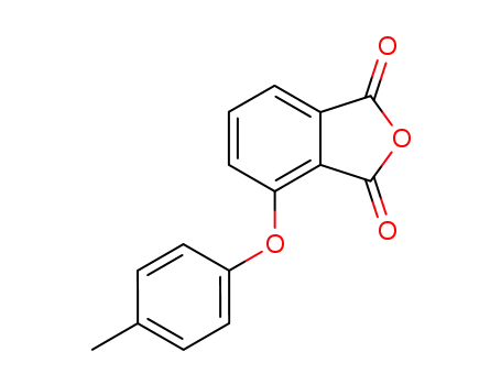 Molecular Structure of 63181-77-1 (1,3-Isobenzofurandione, 4-(4-methylphenoxy)-)