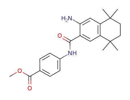 methyl 4-<(3-amino)-5,6,7,8-tetrahydro-5,5,8,8-tetramethylnaphthalene-2-carboxamido>benzoate