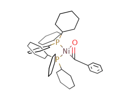 Molecular Structure of 74910-03-5 ([Ni(η2-benzaldehyde)(PCy3)2])