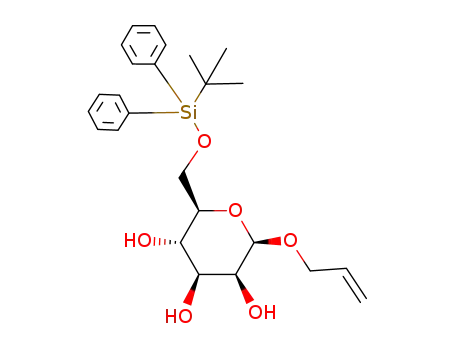 allyl 6-O-tert-butyldiphenylsilyl-β-D-mannopyranoside