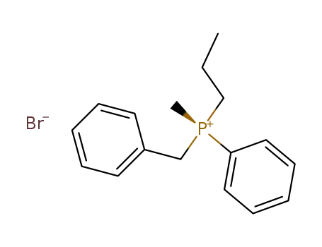 S(+)-Benzyl-methyl-phenyl-n-propyl-phosphoniumbromid