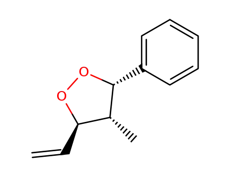 t-5-Ethenyl-c-4-methyl-r-3-phenyl-1,2-dioxolane