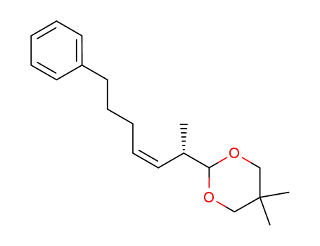 5,5-Dimethyl-2-((Z)-(S)-1-methyl-6-phenyl-hex-2-enyl)-[1,3]dioxane