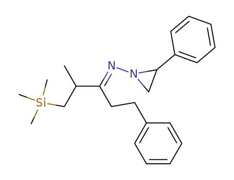1-Aziridinamine,
N-[2-methyl-1-(2-phenylethyl)-3-(trimethylsilyl)propylidene]-2-phenyl-